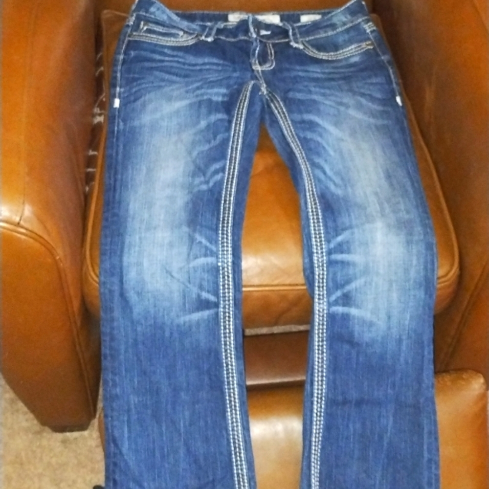 Bke Stella Demin jeans 27x 33.5 Long